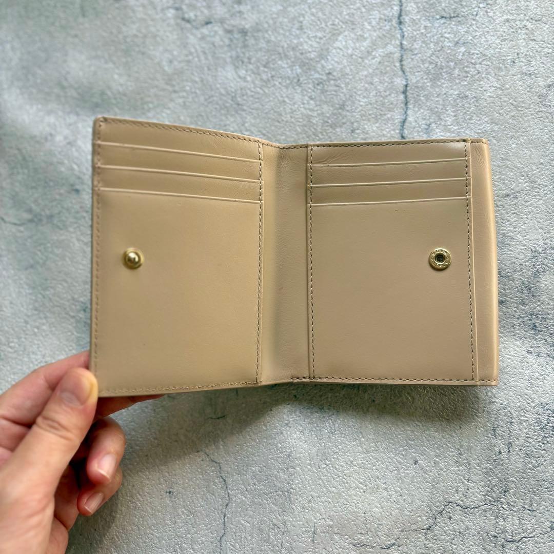 【美品】アニエスベー ボヤージュ agnesb.VOYAGE 2つ折りウォレット