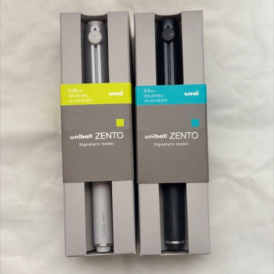 【新品】ユニボール zento ゼント シグニチャー モデル2本セット