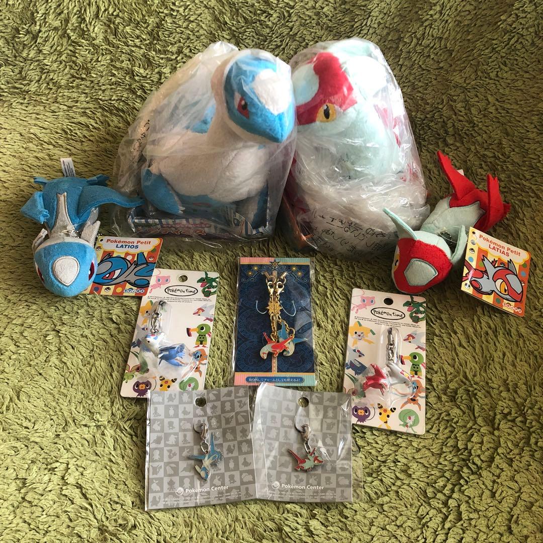 ポケモンセンター　ストラップ　マスコット　タカラトミーぬいぐるみセット