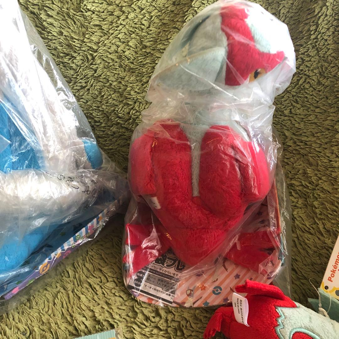 ポケモンセンター　ストラップ　マスコット　タカラトミーぬいぐるみセット
