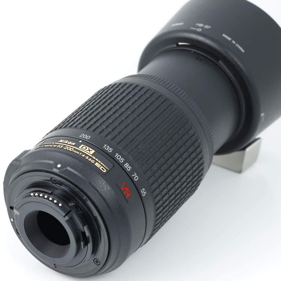 3163 ★AF-S 55-200★NIKONニコン★望遠ズームレンズ