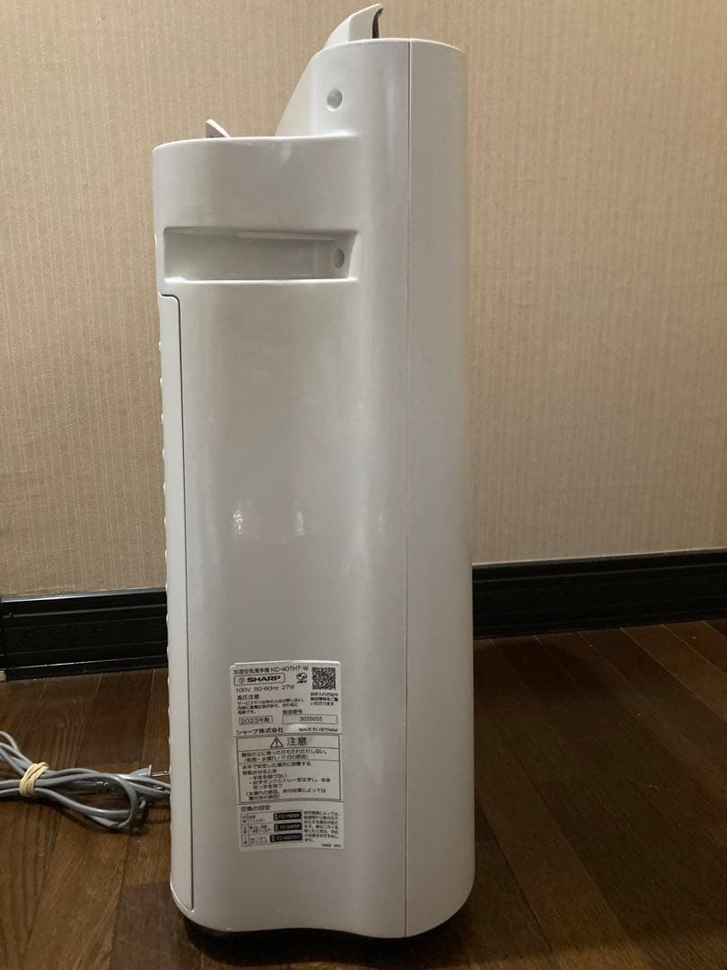 【値下げ】SHARP加湿空気清浄機 2023年製 KC-40TH7-