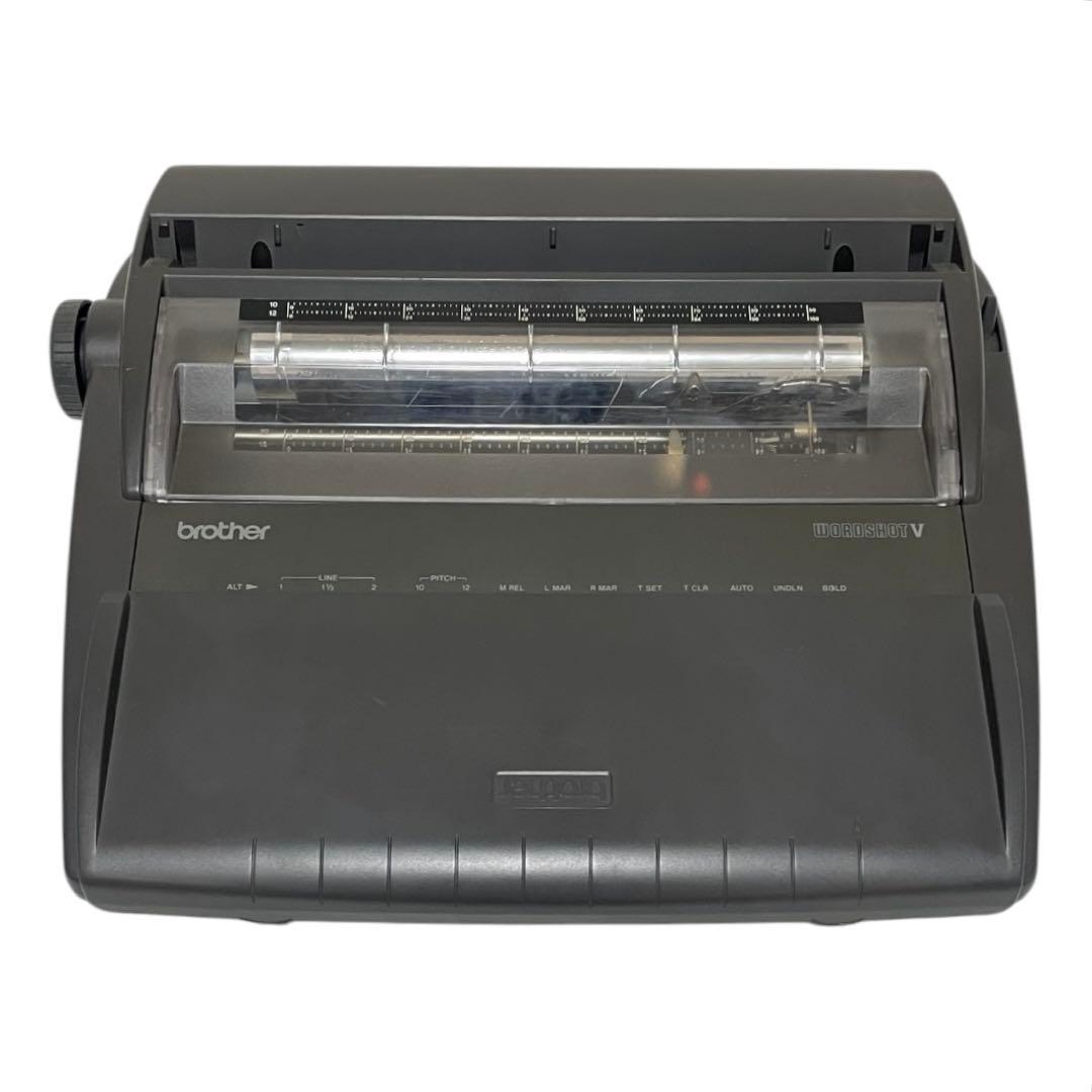 【稀少美品】 ブラザー 電子タイプライター WORD SHOT V