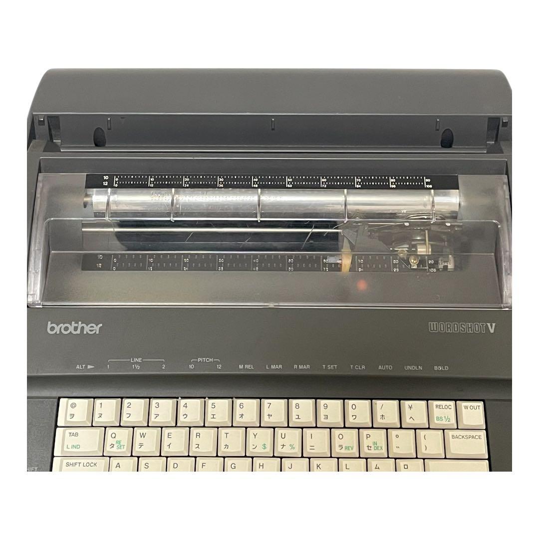 【稀少美品】 ブラザー 電子タイプライター WORD SHOT V