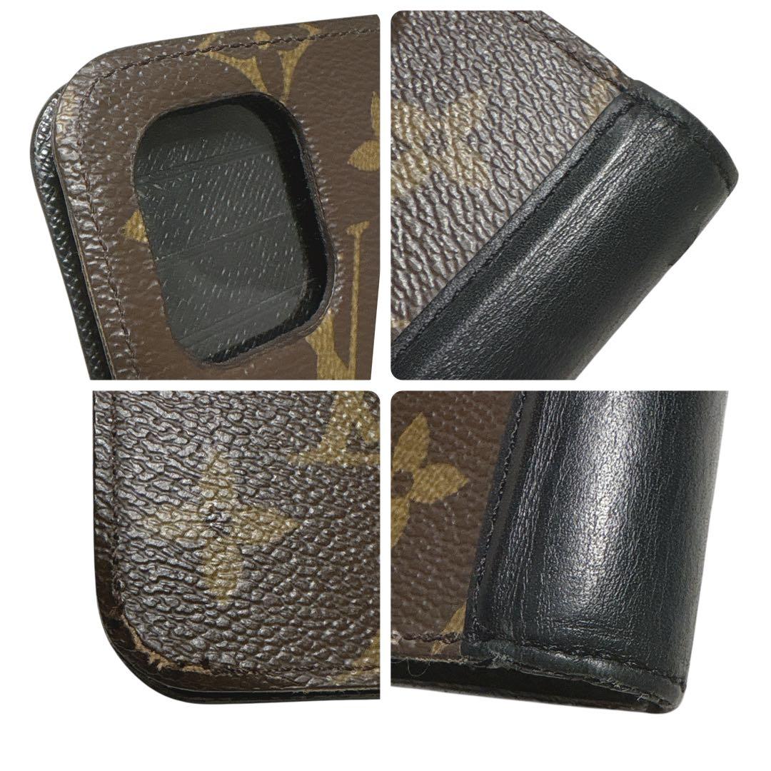 ［正規品］ルイヴィトン　iPhone 11 手帳型ケース　モノグラム　ブラウン