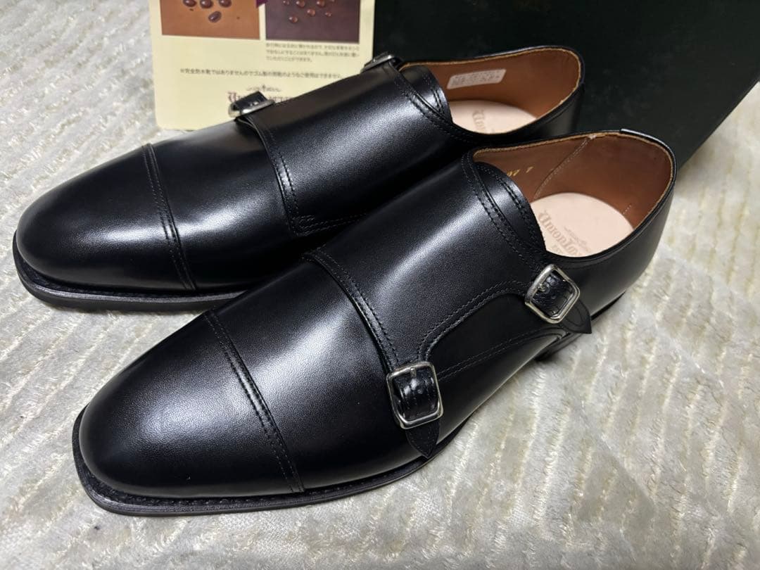 新品　ユニオンインペリアル　U2007 ダブルモンク　7EEE 25 革靴