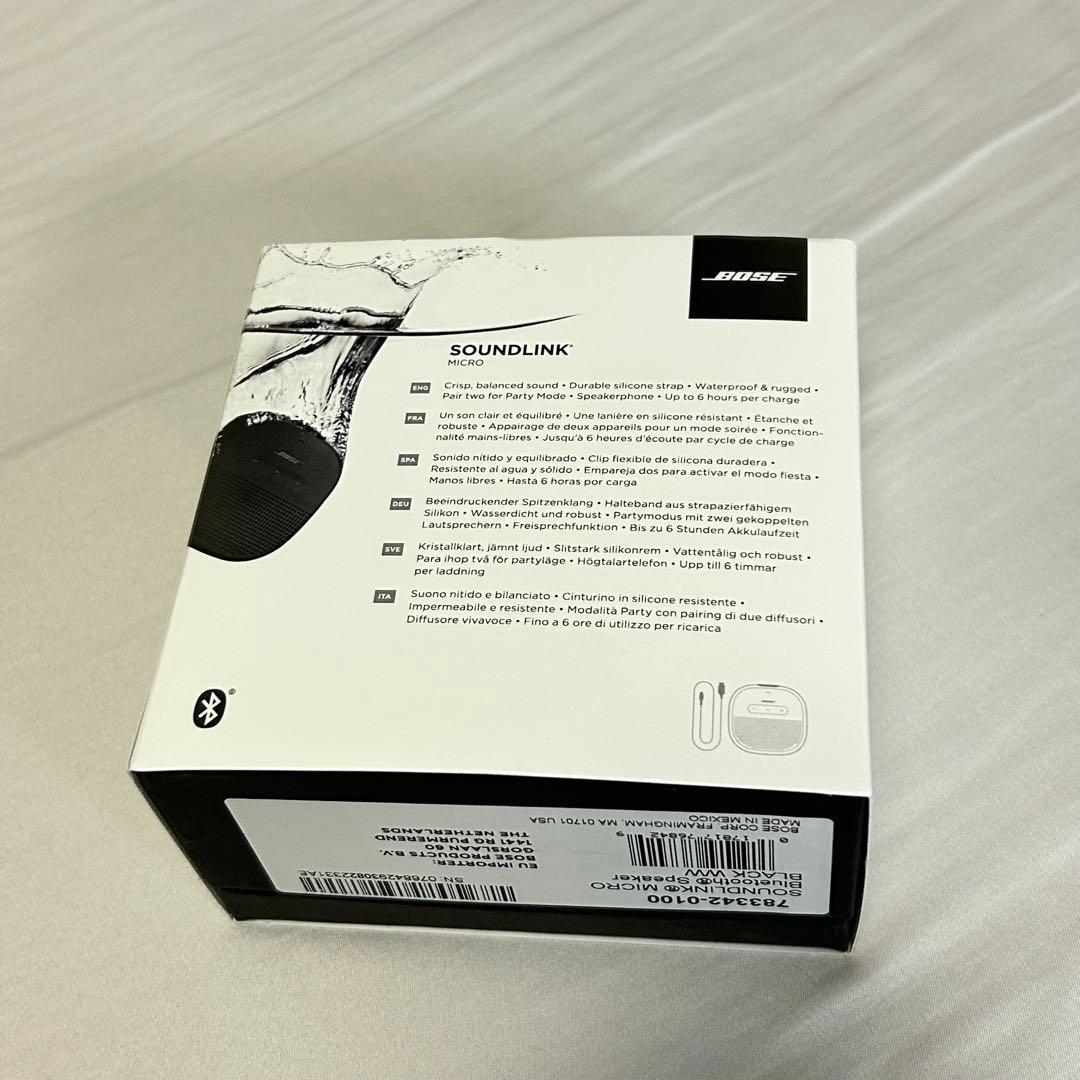 Bose SoundLink Micro bluetoothスピーカー