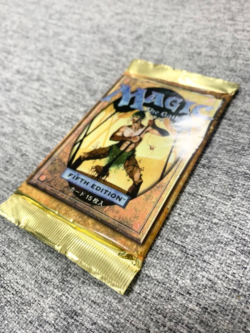 第五版FIFTHEDITIONマジックザギャザリングMTG未開封パック》廃盤絶版