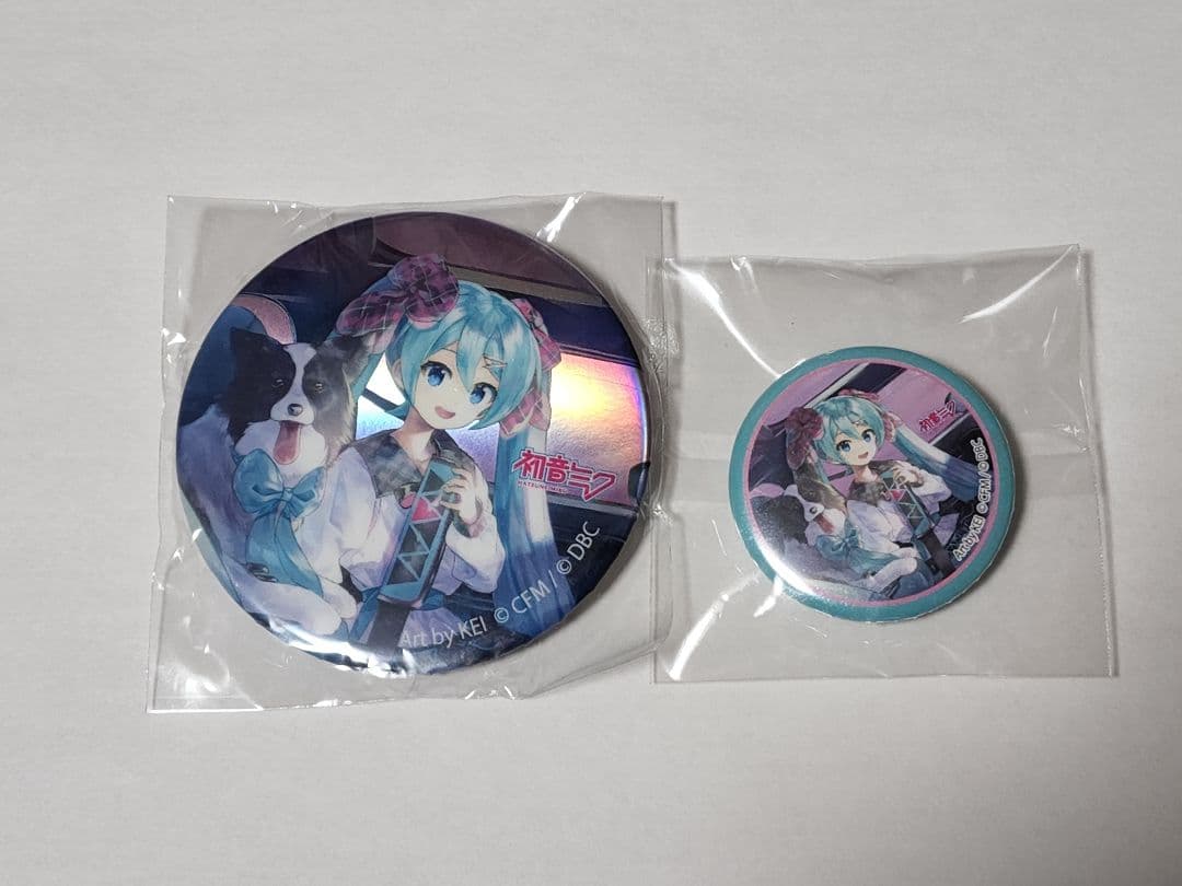 DBC ダイハツ 初音ミク 缶バッジ コラボカーオーナー KEI マジカルミライ
