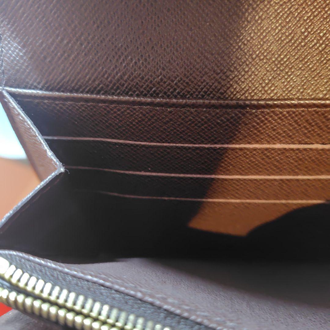 美品 LOUIS VUITTON ダミエ 二つ折り財布