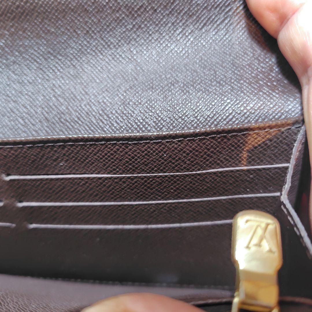 美品 LOUIS VUITTON ダミエ 二つ折り財布