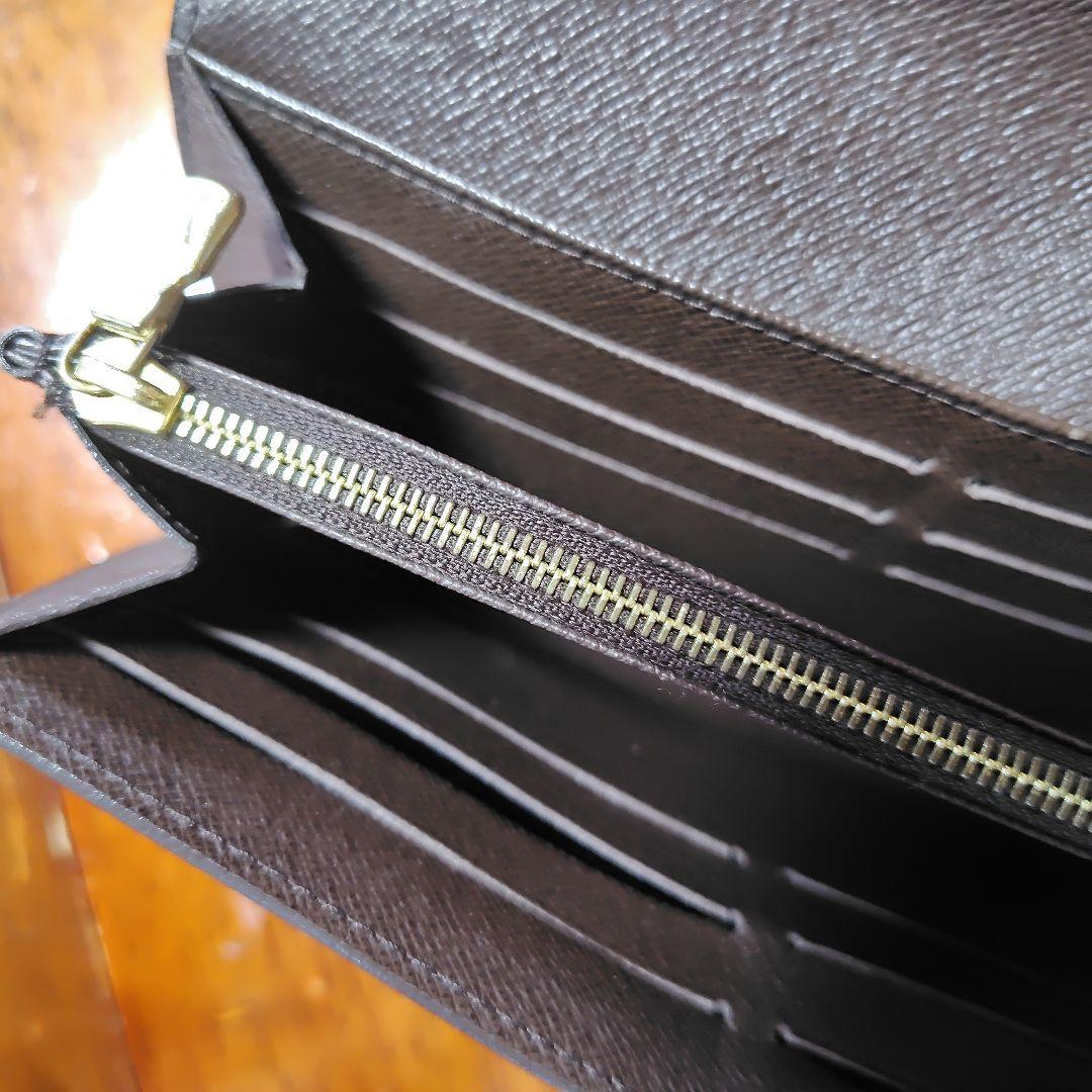 美品 LOUIS VUITTON ダミエ 二つ折り財布