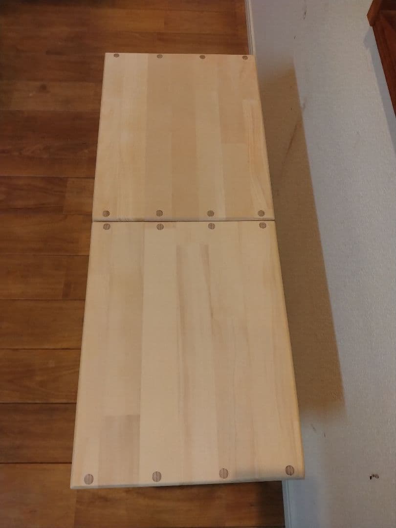 木製　ハンドメイド　オーダー　ロの字　棚　シェルフ　水槽台　テレビ台