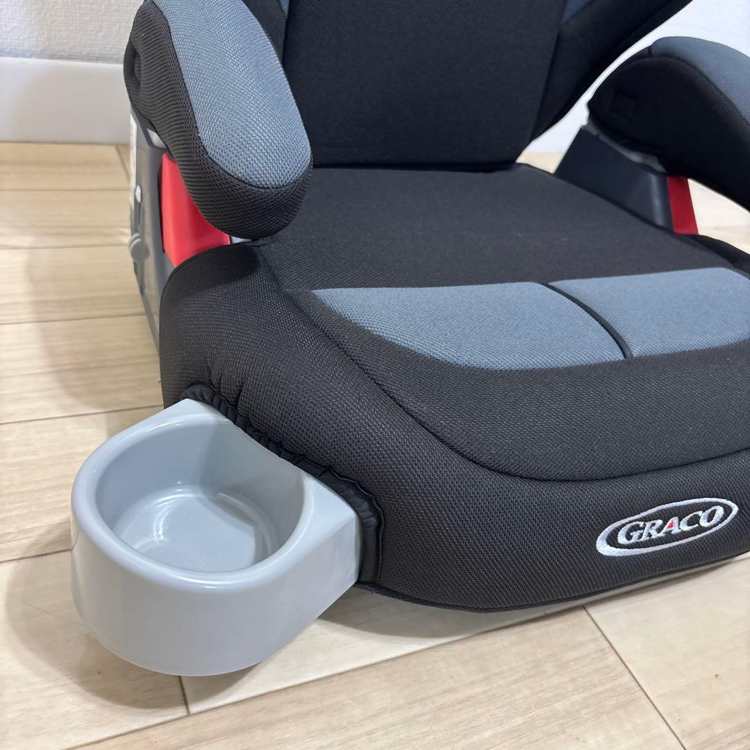 美品 GRACO ジュニアシート ジュニアプラス 2個セット ブラック　グレー