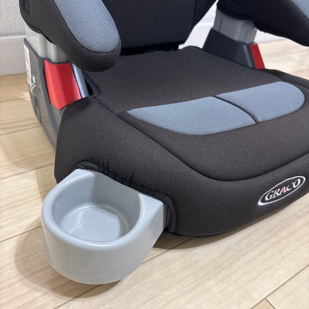 美品 GRACO ジュニアシート ジュニアプラス 2個セット ブラック　グレー