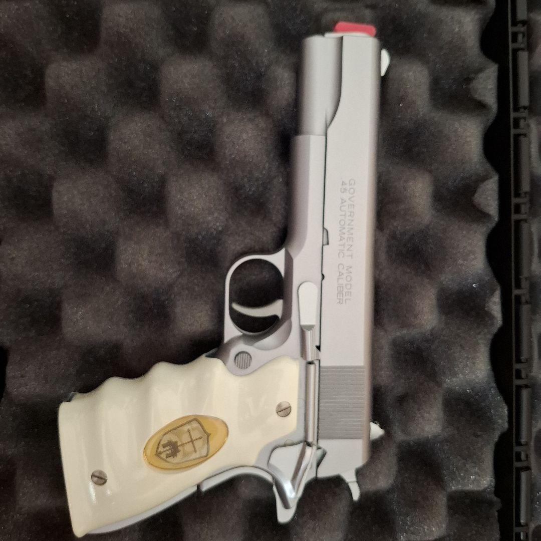 緋弾のアリアAAアリアモデル　ガバメント(シルバー)