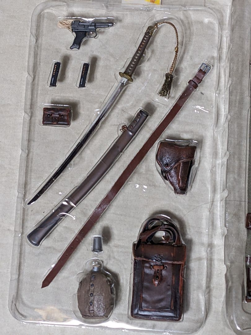 日本軍　陸軍　将校 軍服　ミリタリーフィギュア　中川三郎 中古　パーツ有り