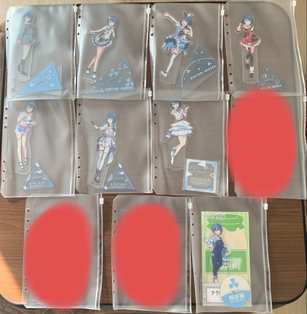 桐谷遥　アクリルスタンド　8点セット　バラ売り⭕️