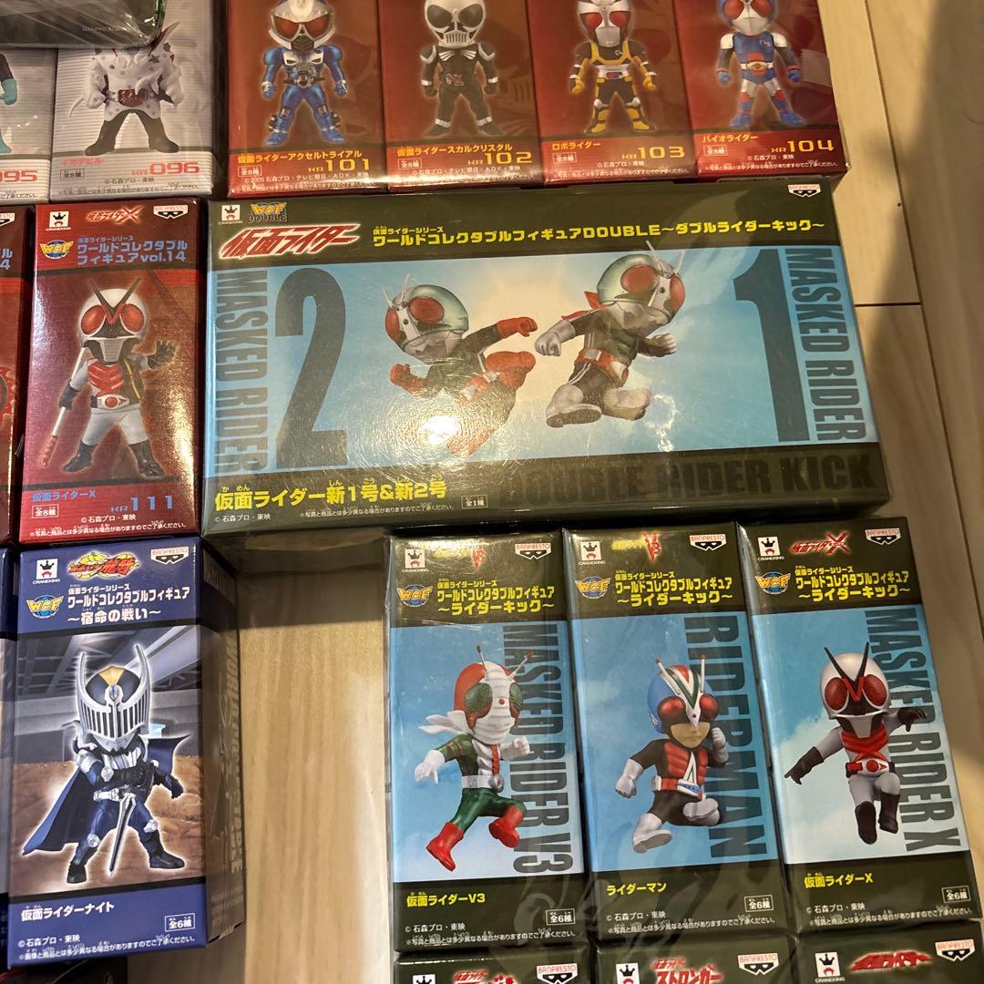 未開封 仮面ライダー フィギュア セット　ワーコレ　150個くらい