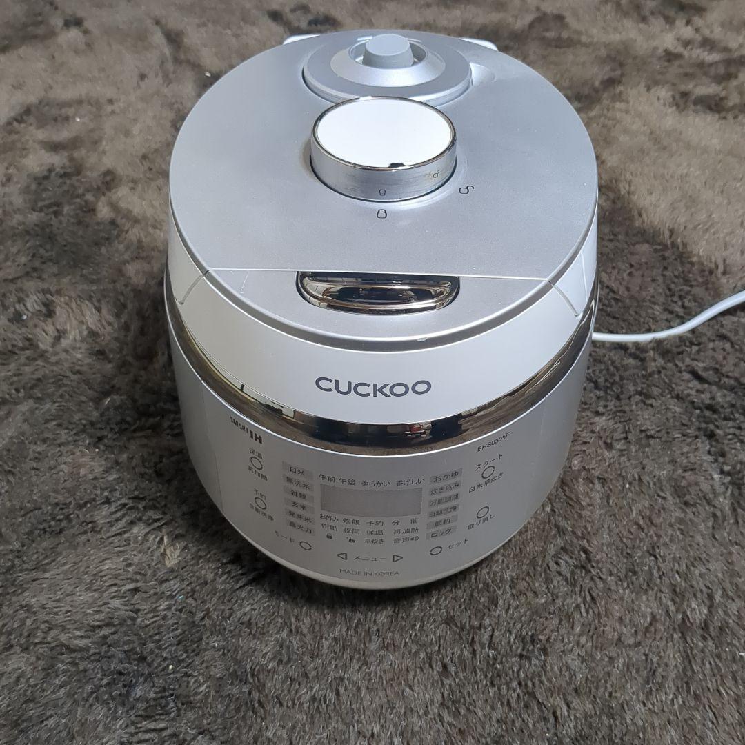 CUCKOO クックIH圧力　炊飯ジャー　炊飯器　3合炊き　EHS0305F