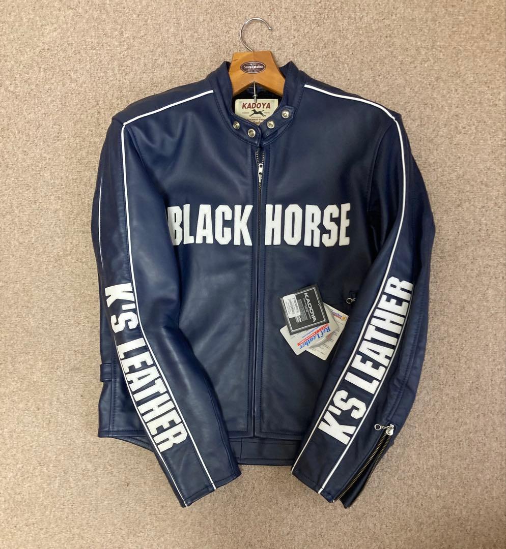 【新品未使用】 KADOYA K'S LEATHER BLACK HORSE