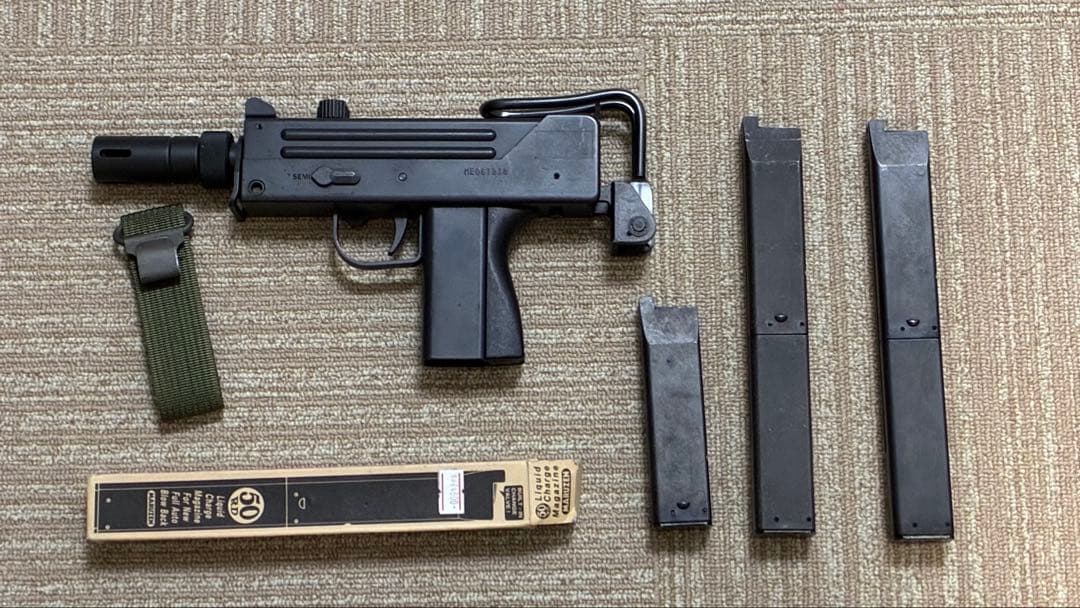 マルゼン M11 ガスガン ロングマガジン2本付き