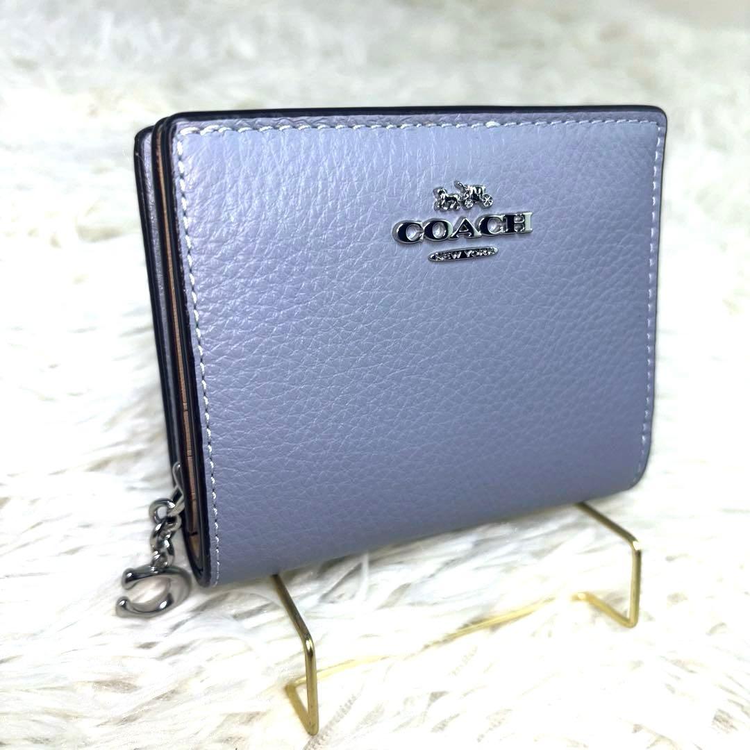 [極美品] COACH コーチ スナップウォレット 二つ折り財布