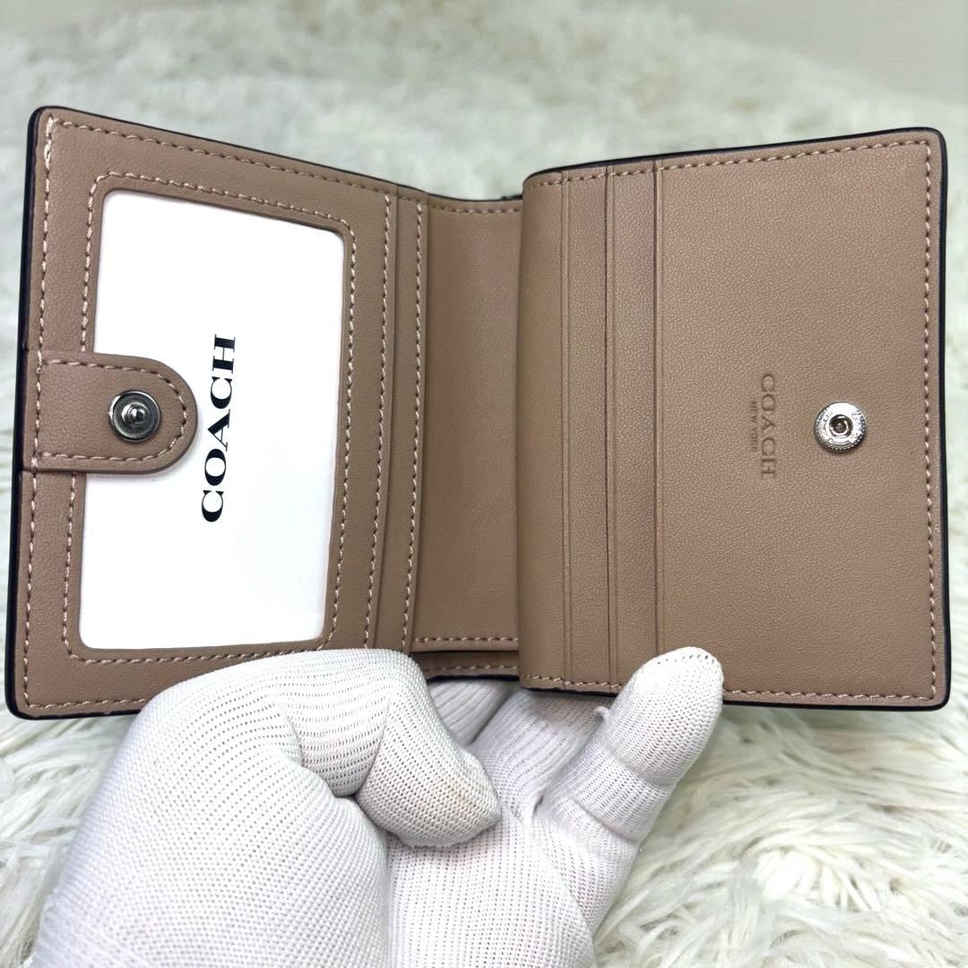 [極美品] COACH コーチ スナップウォレット 二つ折り財布