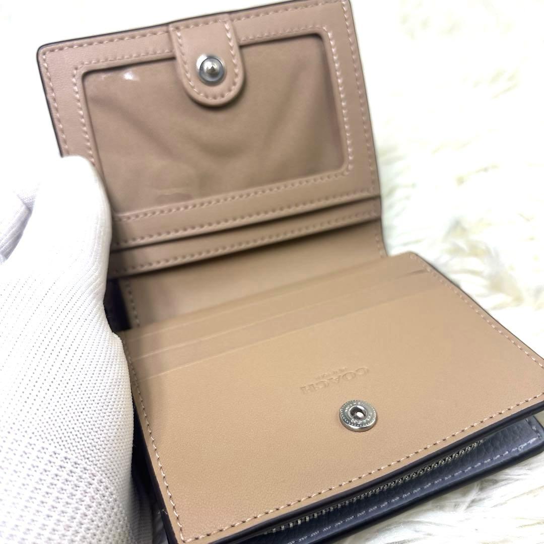 [極美品] COACH コーチ スナップウォレット 二つ折り財布