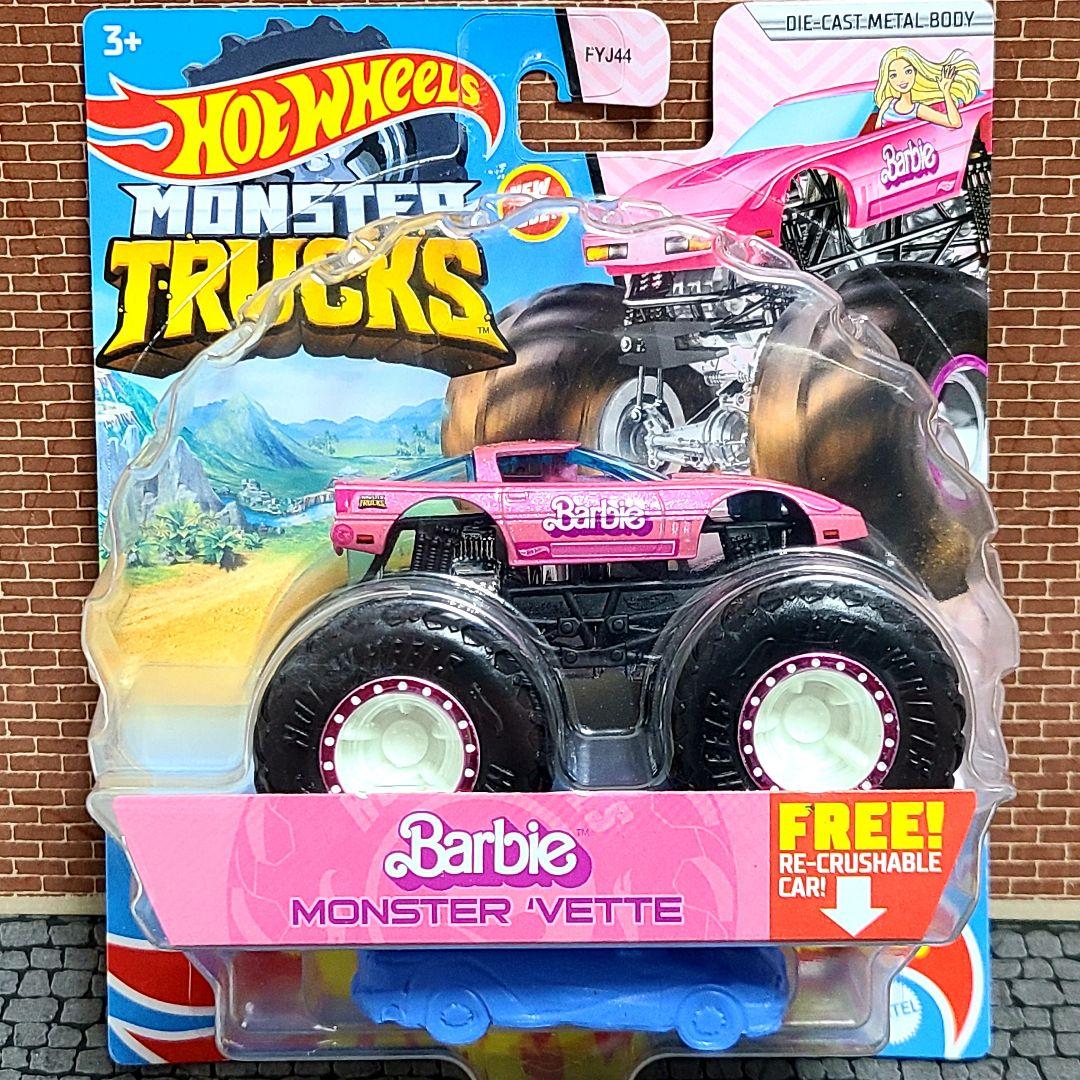 激レア！トレジャーハント　ホットウィール　モンスタートラック　バービーコルベット