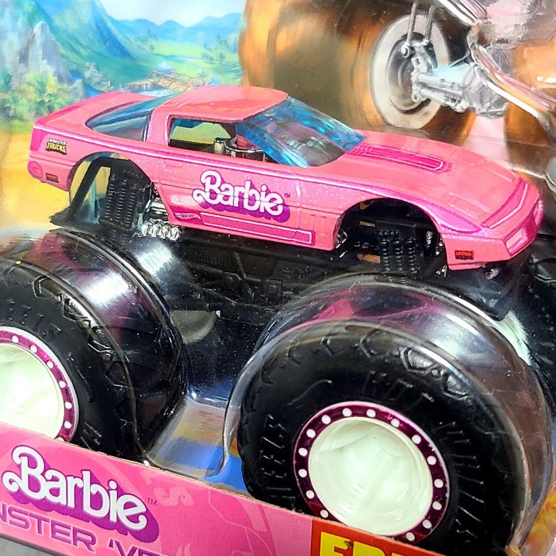 激レア！トレジャーハント　ホットウィール　モンスタートラック　バービーコルベット