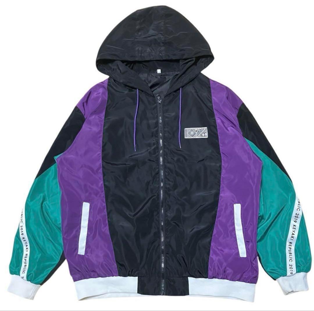 欅坂46 欅共和国2019 ナイロンフーディー（Ｌ）