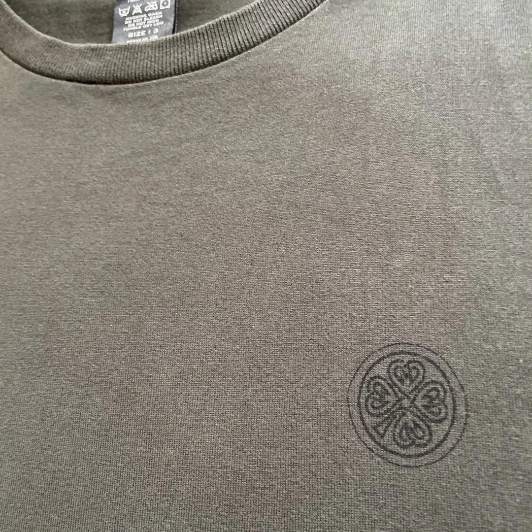 ナンバーナイン　NOIR期　クローバー　カラス　Tシャツ【サイズ3】