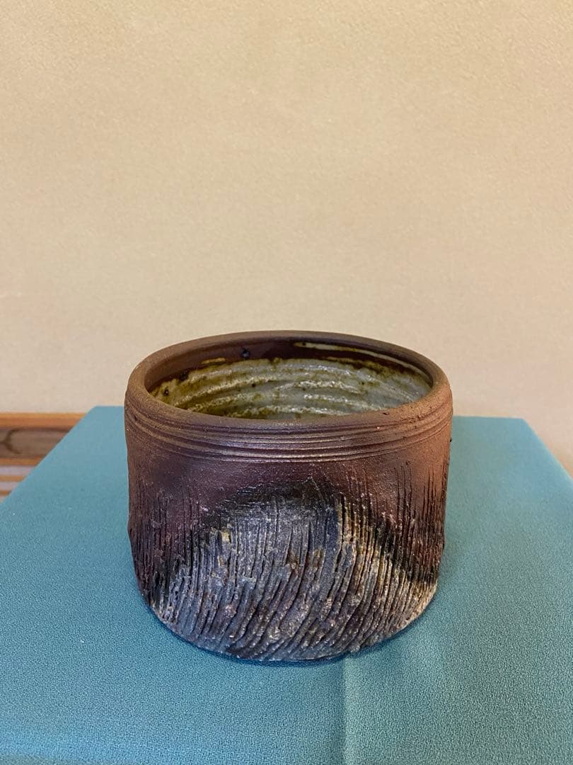 ⭐️本日限定⭐️茶道具/美濃山 建水 陶芸作家 水野雅之 美濃伝統窯元 陽山窯￼
