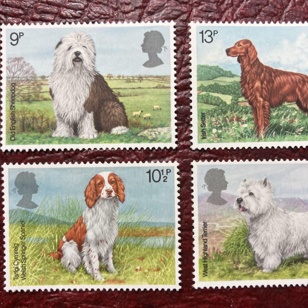 7478 2点限り　外国切手未使用4枚　おまとめ割引あり