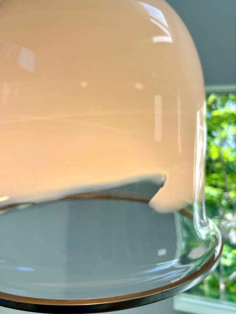 くじら）伊70年代　mazzega ムラーノガラス　釣鐘　ヴィンテージ