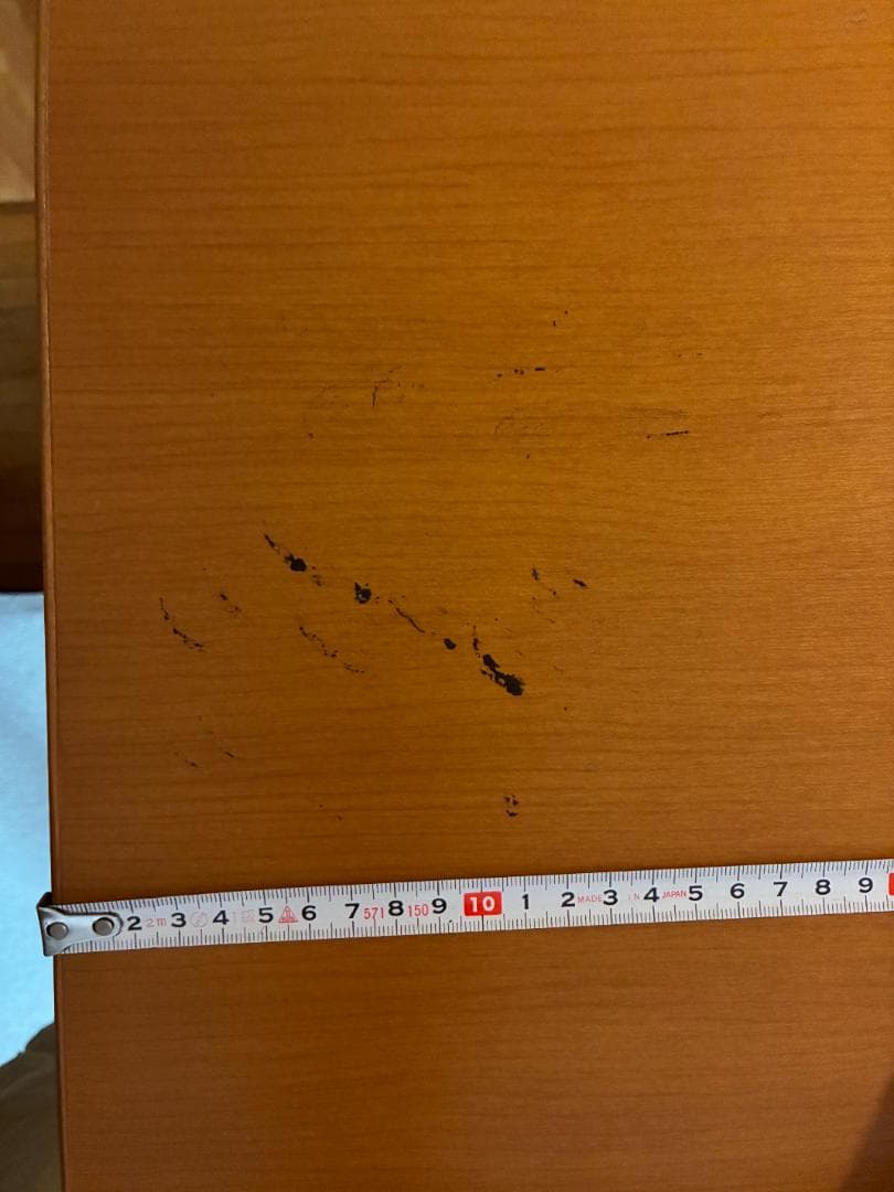 051 山協家具工業（株）幅140-7段チェスト(奥行58) 天然木単板