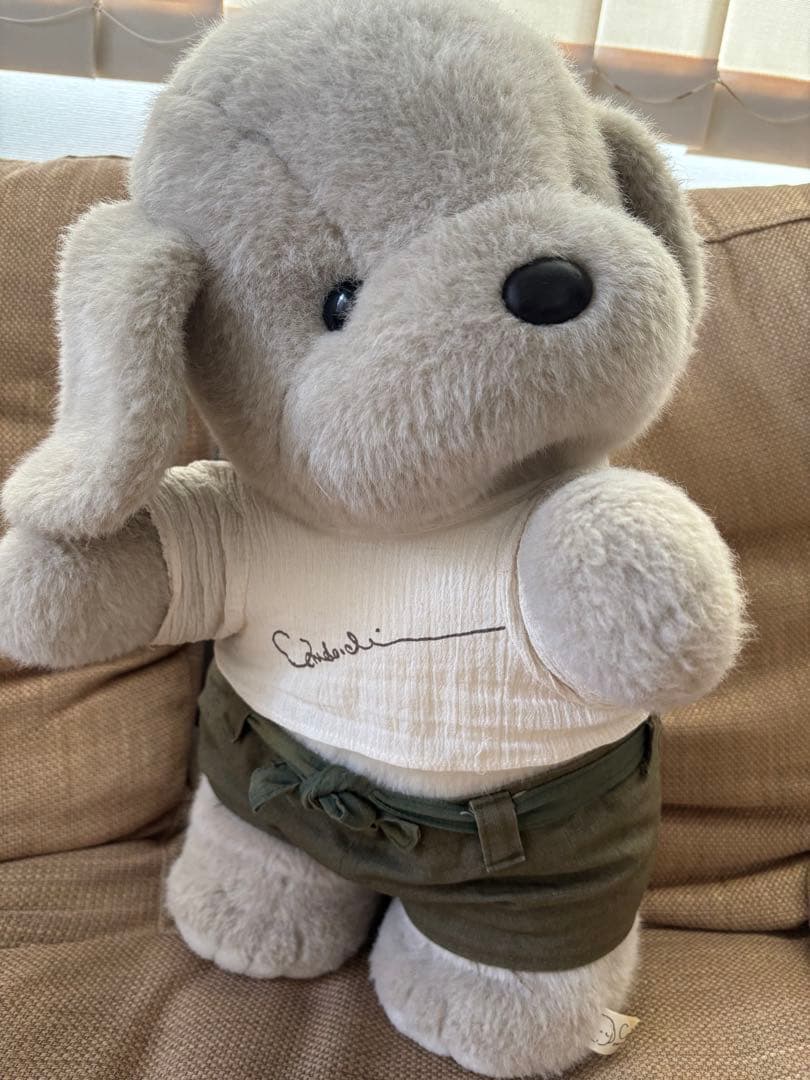 オリエンタルトーイ　うめ吉　ぬいぐるみ 約50cmシャツショートパンツ付き