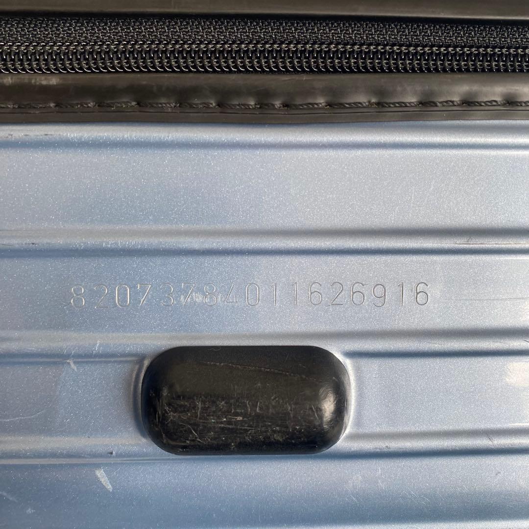 【廃盤希少】RIMOWA サルサエアー91L 4輪　ライトブルー　820.73