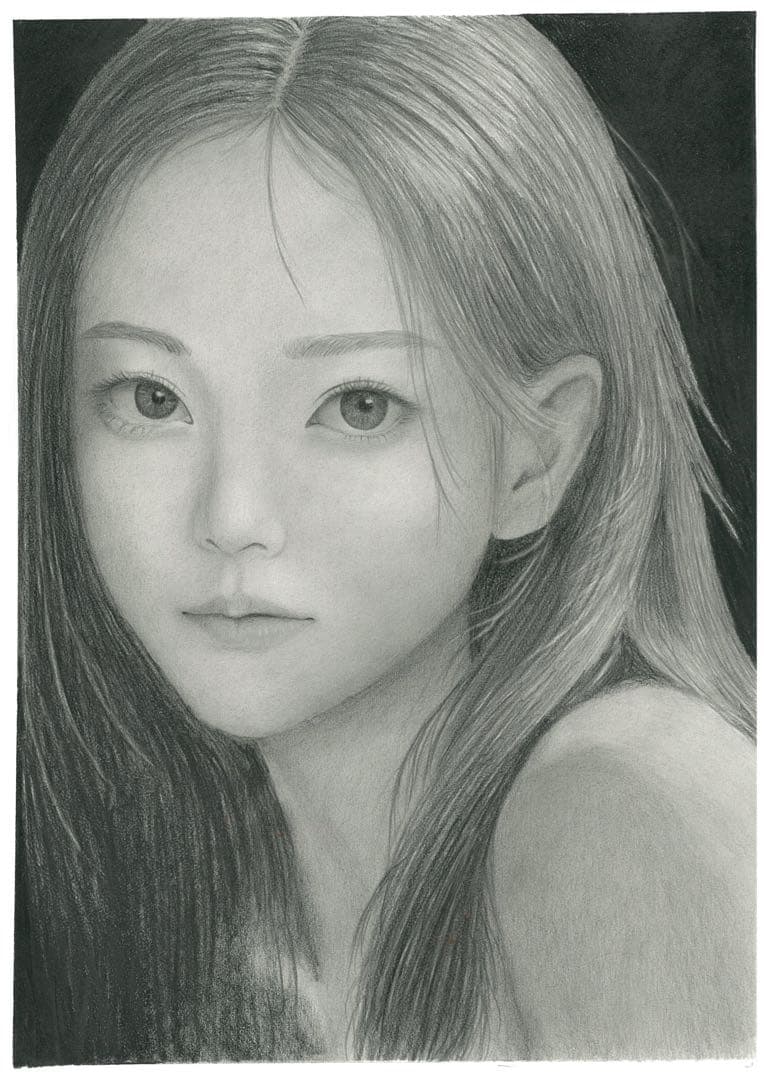 Captivating Gaze（魅惑の視線）(A4サイズ)(額なし)