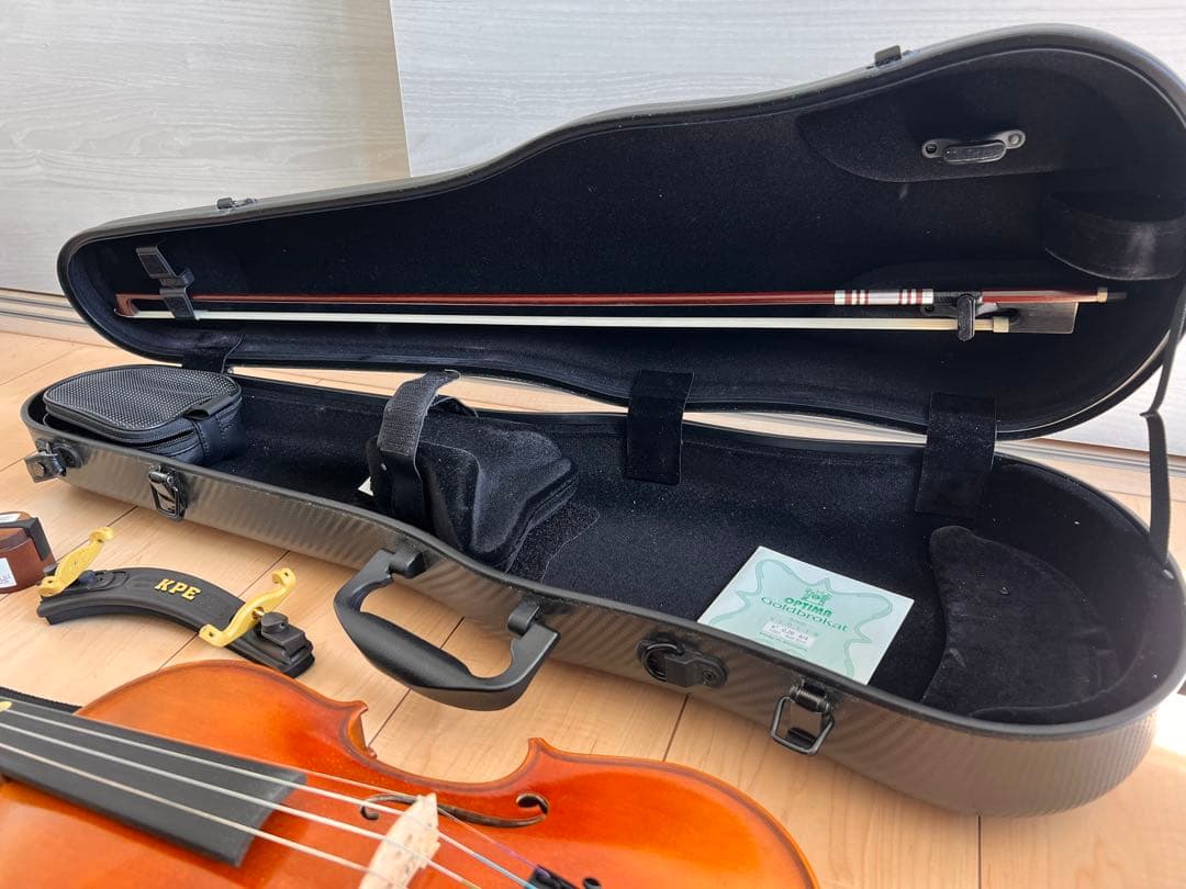 Pyroviolin 4/4バイオリン本体Gewaケース付き
