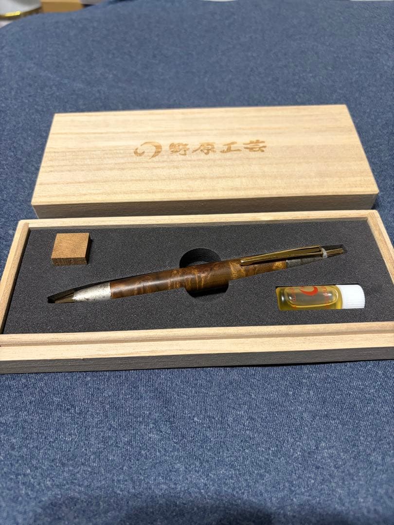 野原工芸 マーブルウッド ボールペン