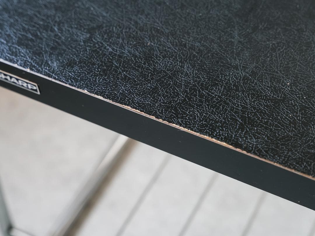 70-80's SHARP vintage アイアンフレーム サイドテーブル