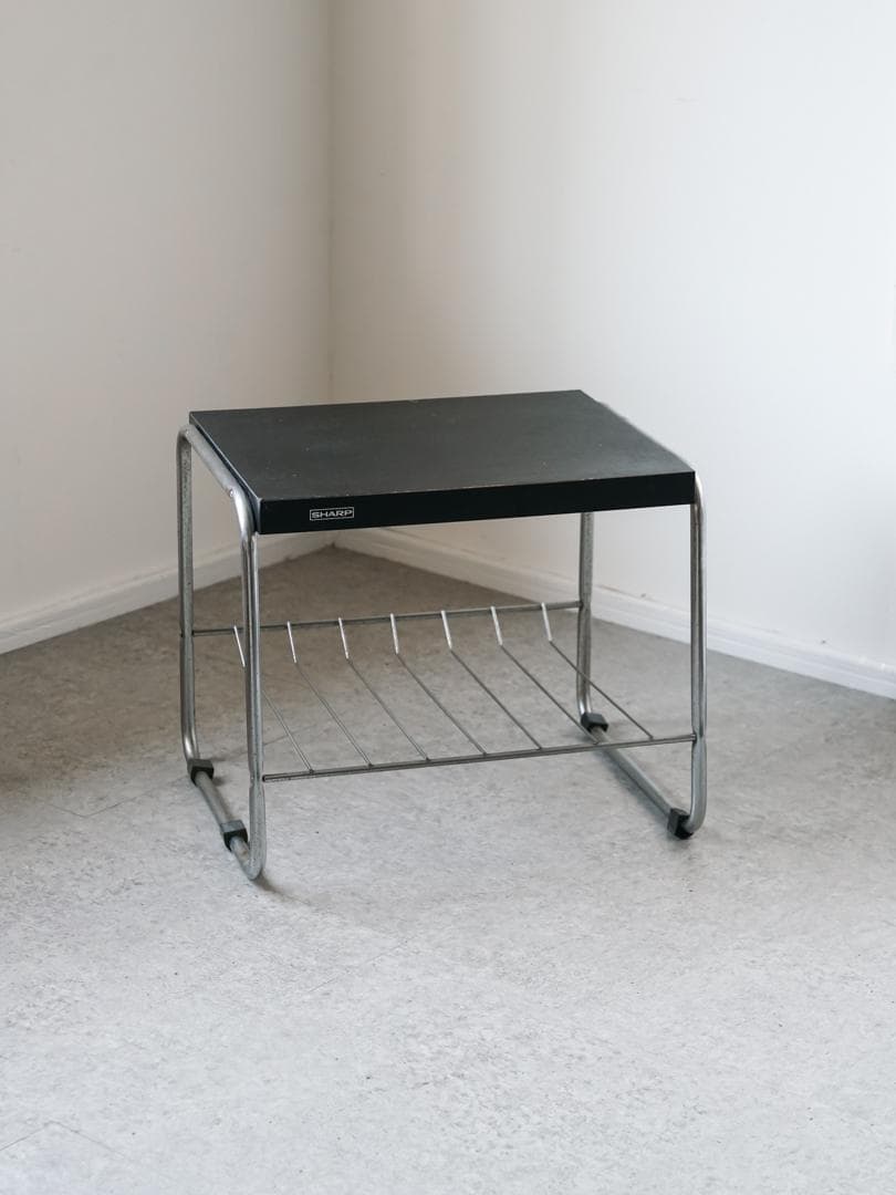 70-80's SHARP vintage アイアンフレーム サイドテーブル