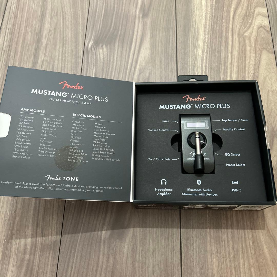 Fender Mustang Micro Plus ヘッドホンアンプ