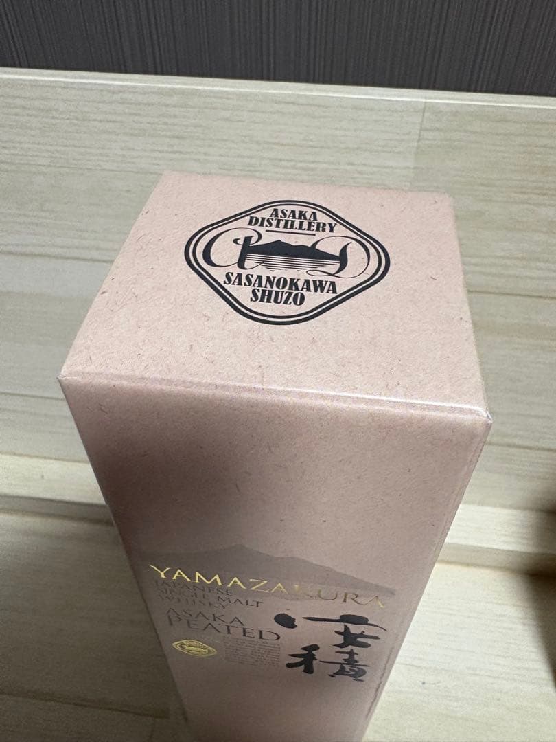 シングルモルト安積 ピーテッド 1st 700ml 箱入　越前和紙贈答包装済み