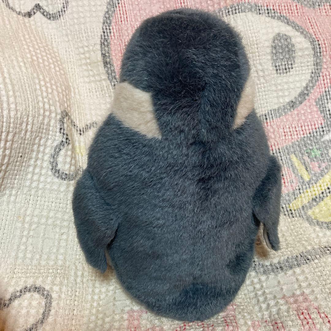 平成レトロ　CUE CLUB ペンギン　ぬいぐるみ　中古品　1990