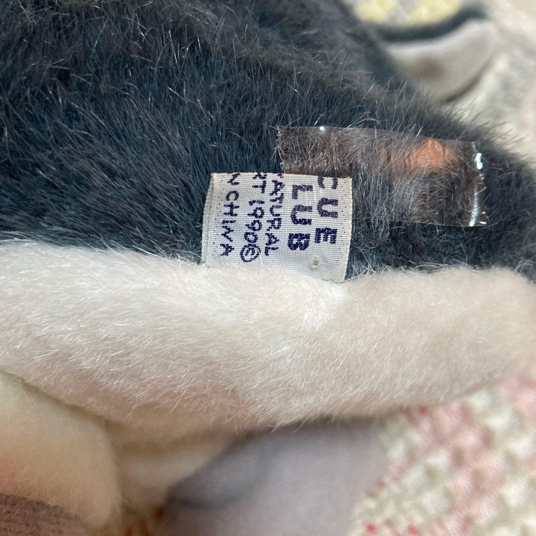 平成レトロ　CUE CLUB ペンギン　ぬいぐるみ　中古品　1990