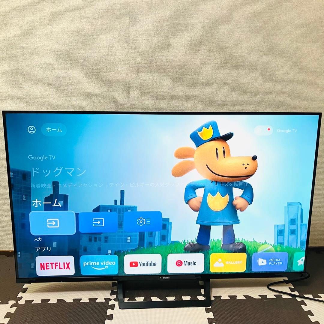 Xiaomi シャオミ GoogleTV 43インチ 4Kテレビ Apro43