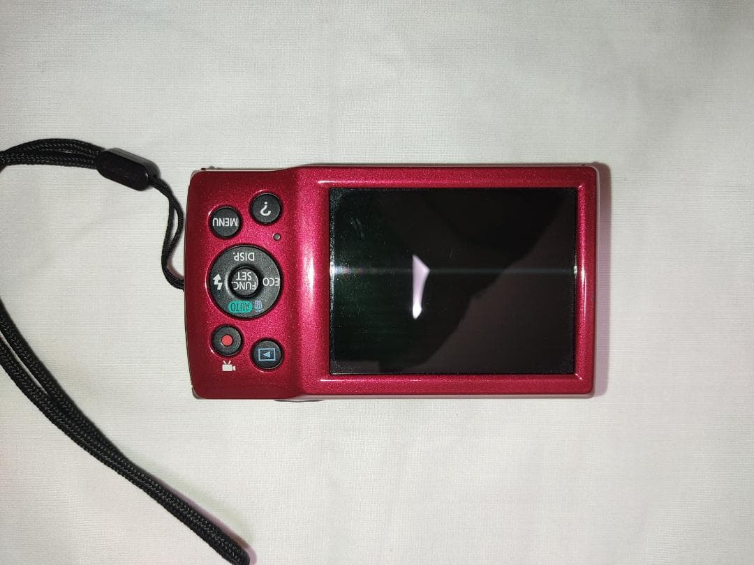 【ジャンク】Canon IXY120 コンパクトデジタルカメラ レッド